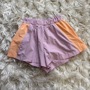 Athleta Girl Color block Athletic Shorts | Size M